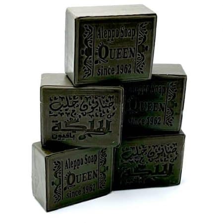 NEU im Shop: Alepposeife mit Schwarzkümmelöl 5 Stück (2,82€/100g)